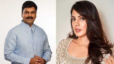 Rahul Shewale rhea chakraborty