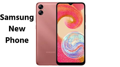 Samsung new phone