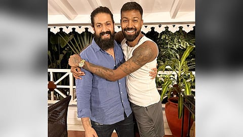 Hardik Pandya And KGF Fame Yash