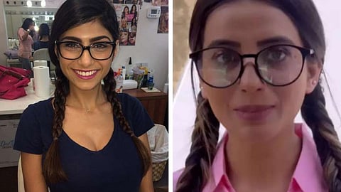 Mia Khalifa And Akshara Singh