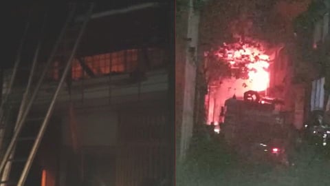 Fire In Ulhasnagar