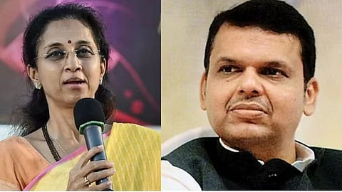 Supriya Sule and Devendra Fadnavis News, Pune Crime News