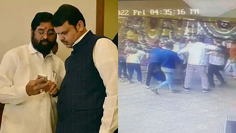 Eknath Shinde Group vs BJP Thane Clash