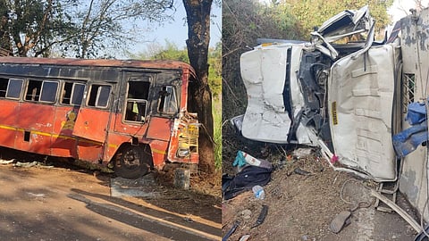 Kolhapur ST Bus Accident