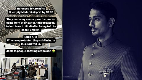 Siddharth, Entertainment News