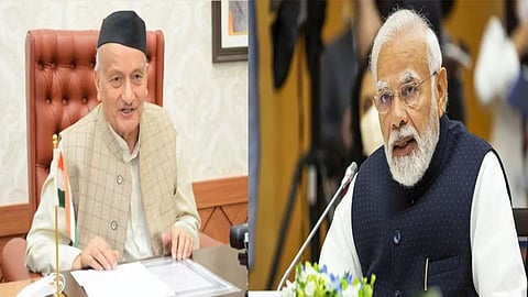 Bhagat Singh Koshyari, PM Narendra Modi