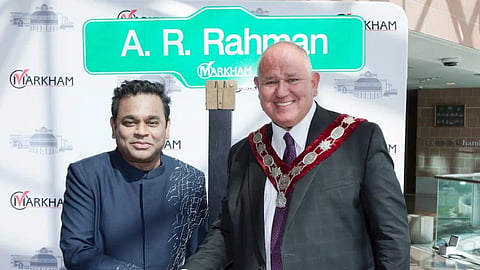 A. R. Rehman Name In Canada Street