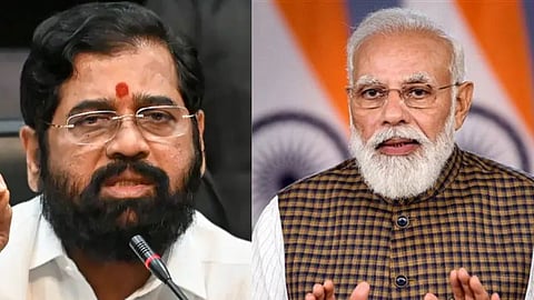 Eknath Shinde, Narendra Modi