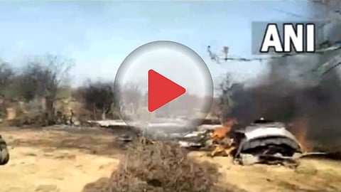 Sukhoi 30- Mirage 2000 Aircraft Crashed