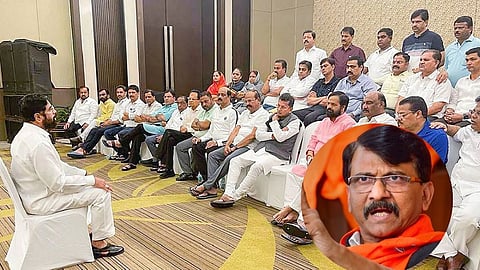 eknath shinde group claim