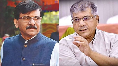 Sanjay Raut vs Prakash Ambedkar