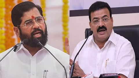 Shivsena Bhaskar Jadhav, Eknath Shinde File Photo