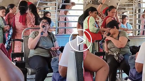 Mumbai Local Viral Video