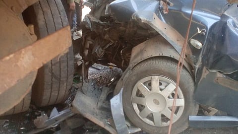 Pune Nagar Highway Accident