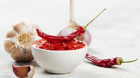 Fried Garlic Chutney