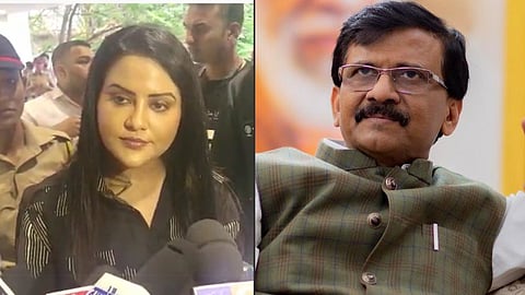 Amruta Fadnavis- Sanjay raut