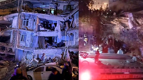 Turkey Earthquake Update : तुर्कस्तान भूकंपाच्या 7.8 रिश्टर स्केलच्या धक्क्याने हादरला, 100 हून अधिक नागरिकांचा मृत्यू