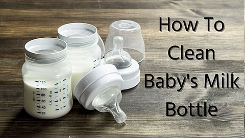 How To Clean Milk Bottle