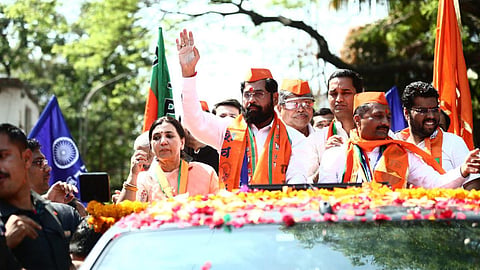 CM Eknath Shinde in Kasaba Peth