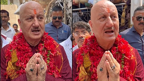 Anupam Kher Share Video From Kolkata