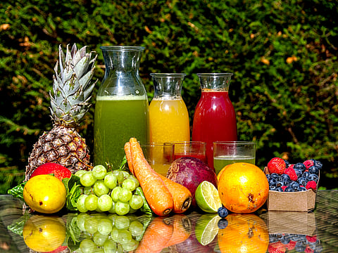 Timing Of Fruit Juice