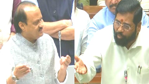 Ajit Pawar - Eknath Shinde