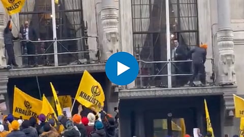 Khalistani supporters