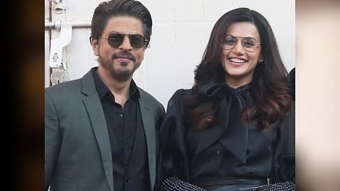Taapsee Pannu And Shah Rukh Khan