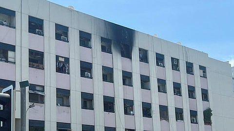 Fire broke out in Dubai's Al-Ras apartment