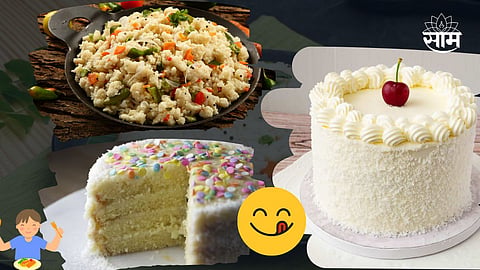 Coconut Suji Cake Recipe