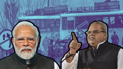 PM modi-Satyapal Malik