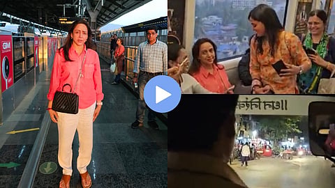 Hema Malini Traveled By Public Transport