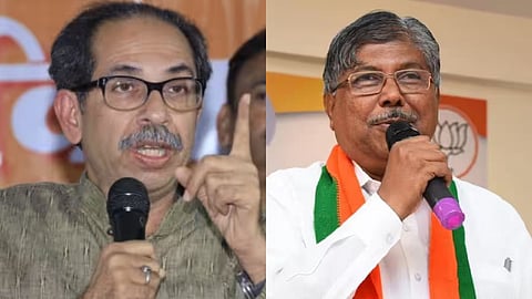 Uddhav Thackeray and Chandrakant Patil