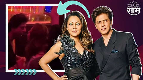 Shah Rukh Khan- Gauri Khan Argument Video