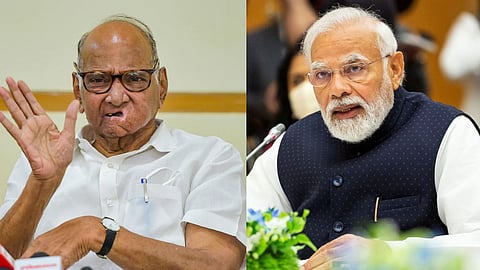 शेतकरी, महागाई, बेरोजगारीवर बोलत नाही, मोदी फक्त विरोधकांवर टीका करतात: शरद पवार