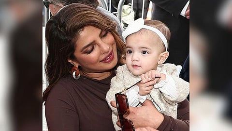 Priyanka Chopra and daughter Malti Marie Jonas