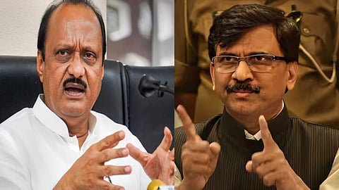 Sanjay Raut vs Ajit Pawar
