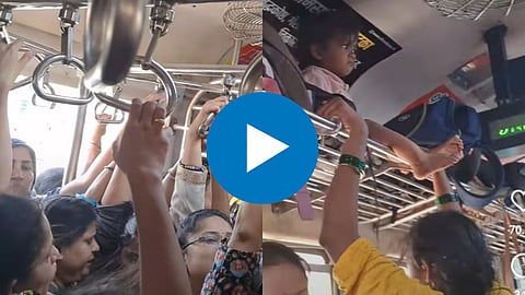 Mumbai Local Train Viral Video