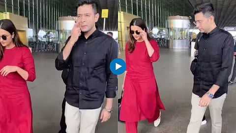 Raghav- Parineeti Spot Airport
