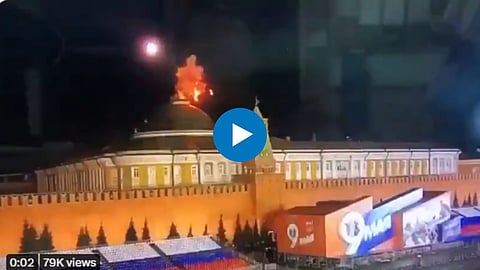 Drones Attacked On Kremlin