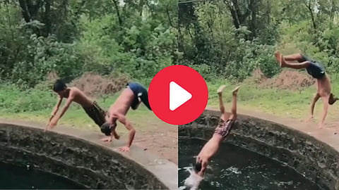 Viral Video Stunt On Well
