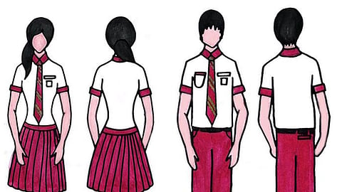 School Uniform, maharashtra , zilla parishad school, students