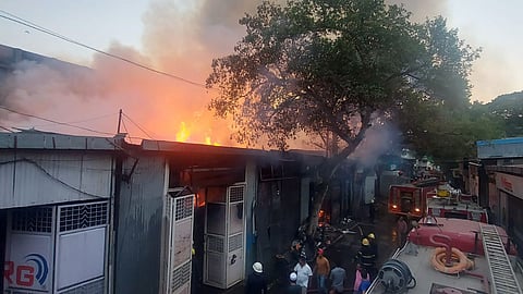 Timber Market Fire