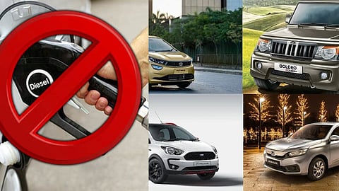 Diesel Cars Banned