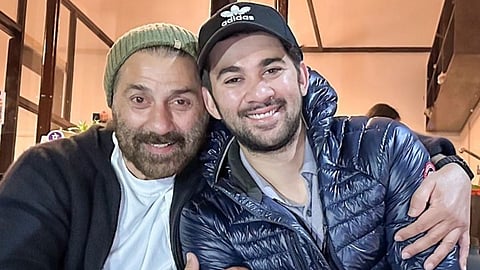 Sunny Deol with Son Karan Deol
