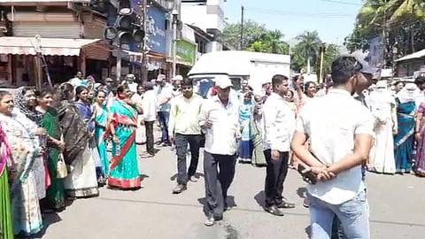 satara, rasta roko andolan, water supply