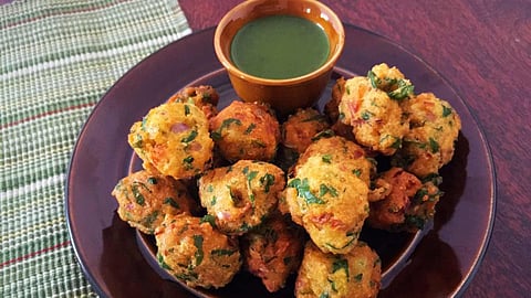 Non Fried Mix Veg Pakoda Recipe