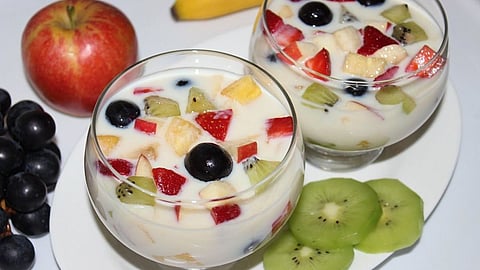 Instant Mixed Fruit Custurd