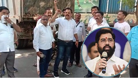 Thane Eknath Shinde Group Fight News