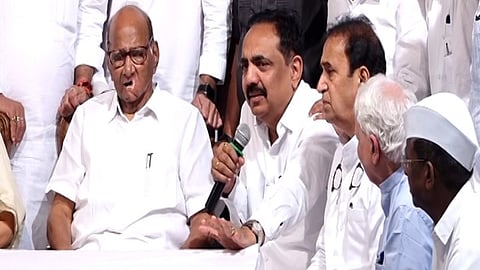 Jayant Patil on Sharad Pawar